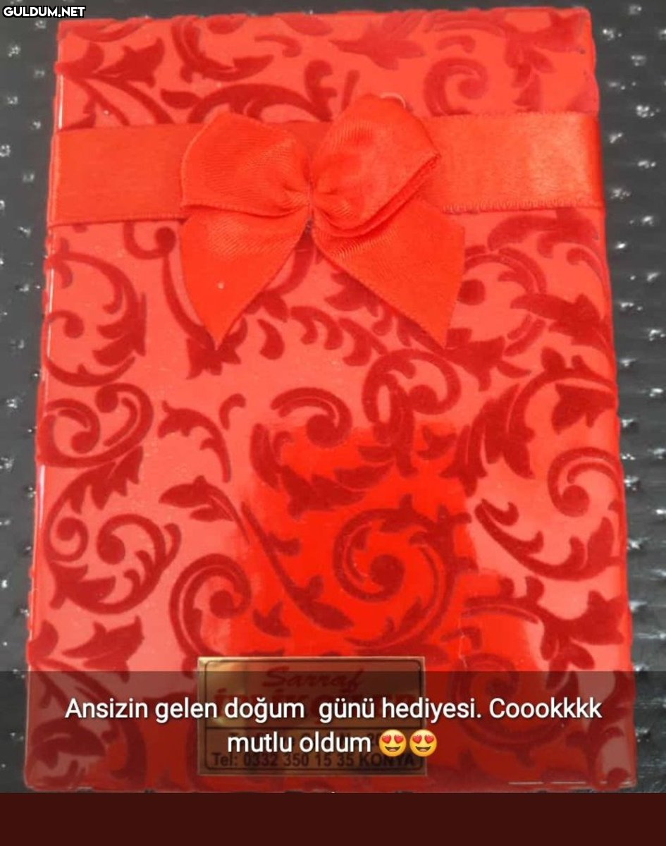 Ansizin gelen doğum günü...