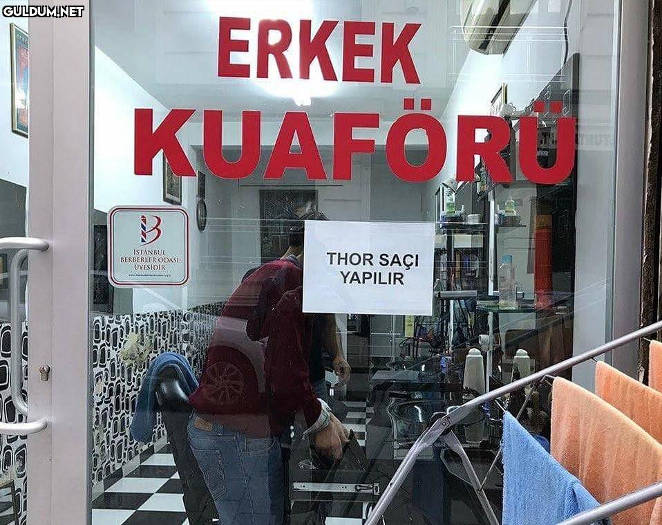 Berber: Saçları yıkayalım...