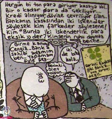 Garanti bankası gibi banka...