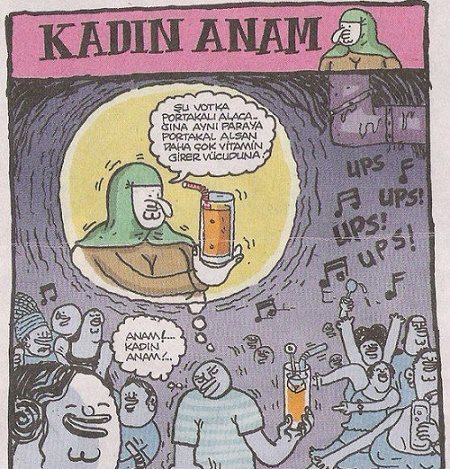 KADIN ANAM

- şu votka...