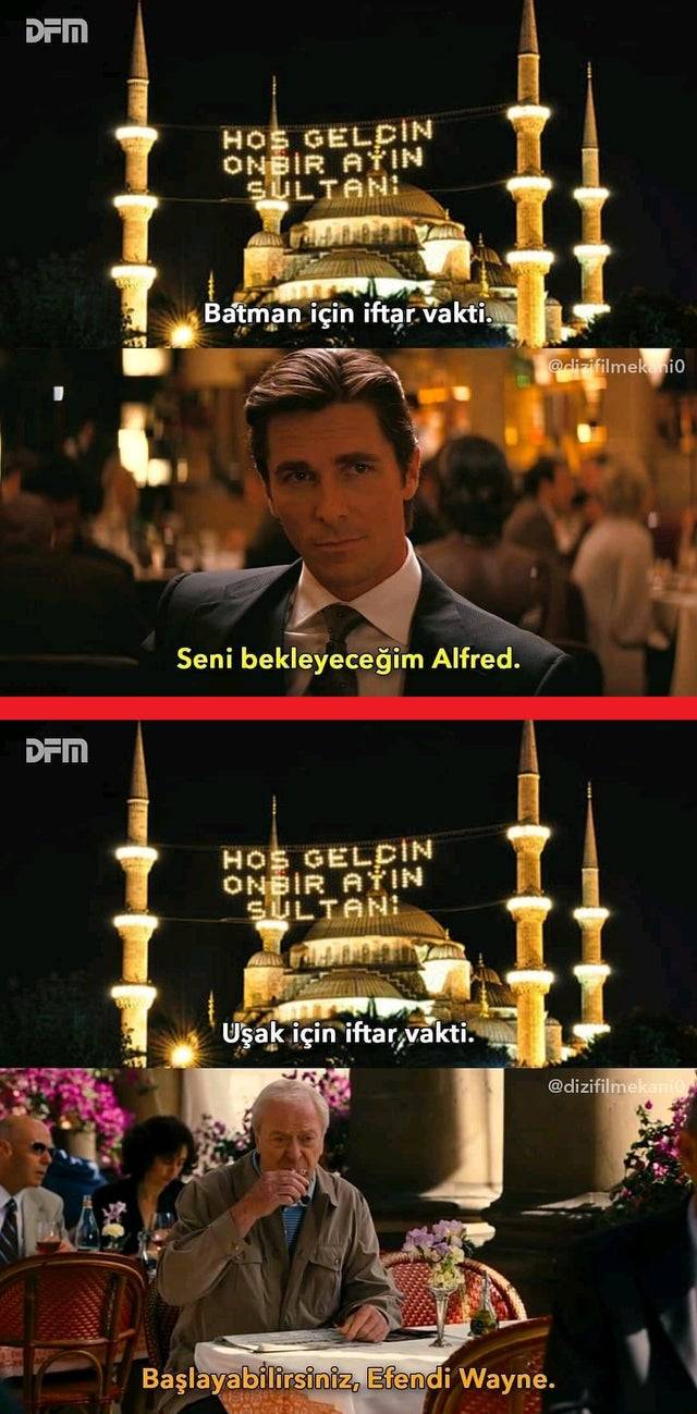 Geciktirme batman günah...