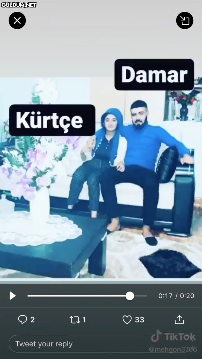 Damar Kürtçe 0:17 / 0:20...