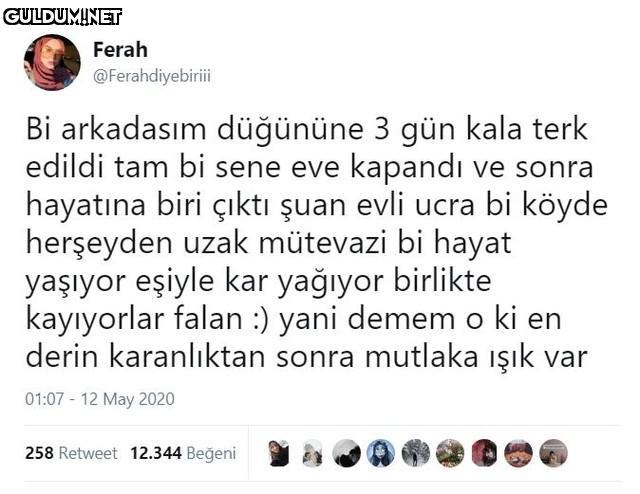 Ferah @Ferahdiyebiri Bi...