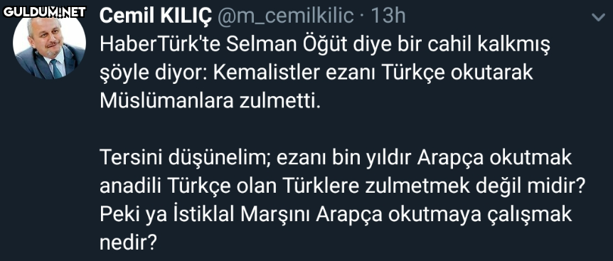 Cemil KILİÇ @m_cemilkilic...