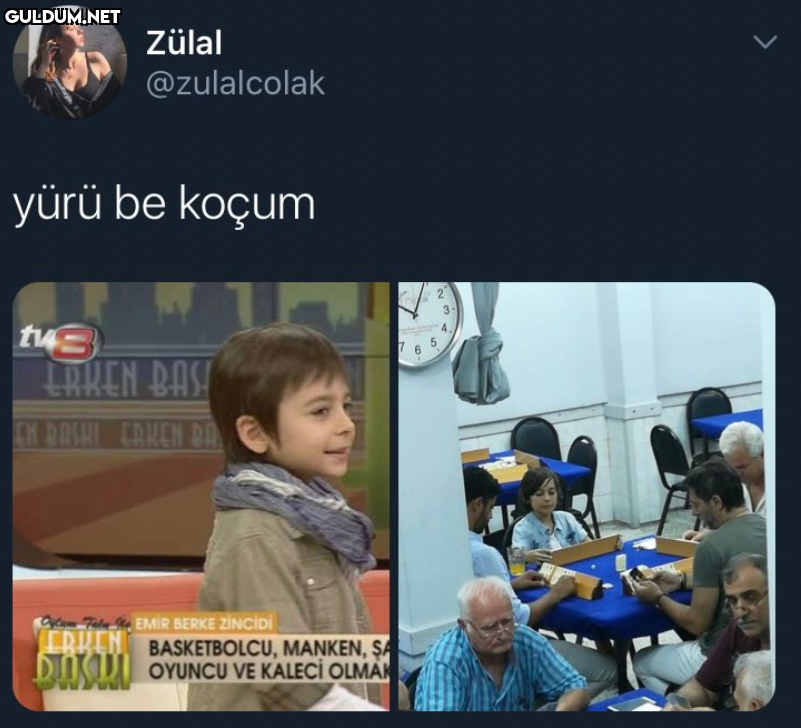 Zülal @zulalcolak yürü be...