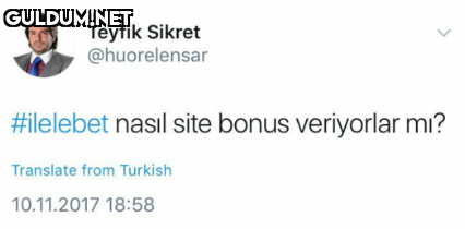 Teyfik Sikret @huorelensar...