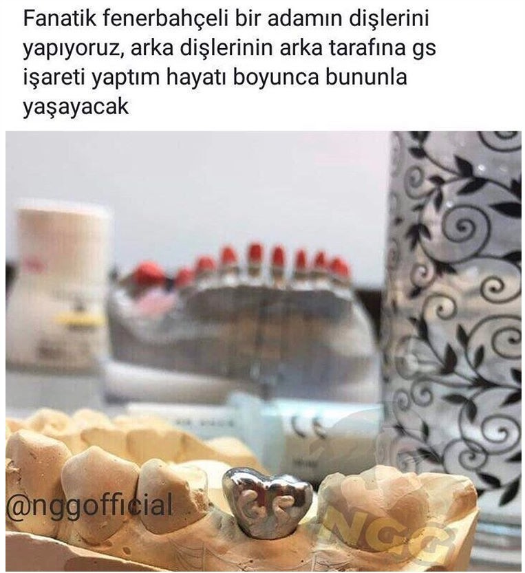 Fanatik fenerbahçeli bir...