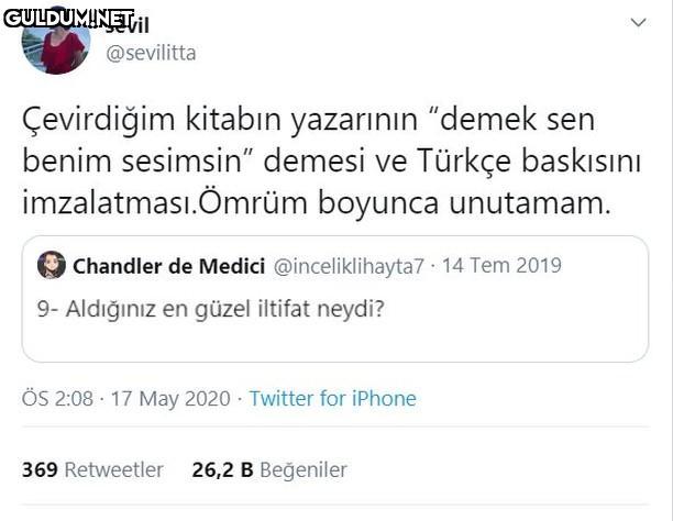 sevil @sevilitta...