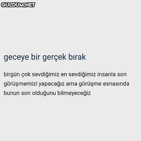 iyi geceler... geceye bir...