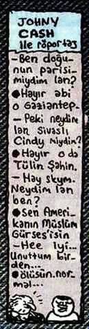 JOHNY CASH ile röportaj

-...