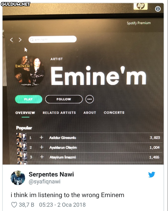 Spotify Premium Q emnem...