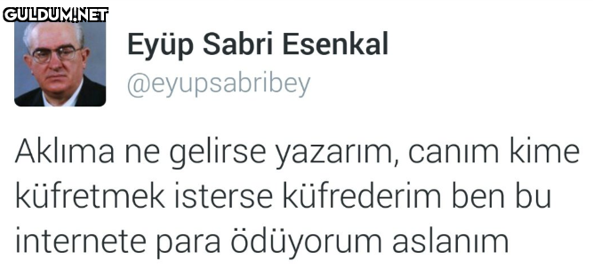 Eyüp Sabri Esenkal...