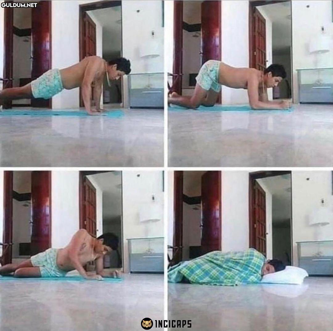 Plank yapalım dedik INCICAPS