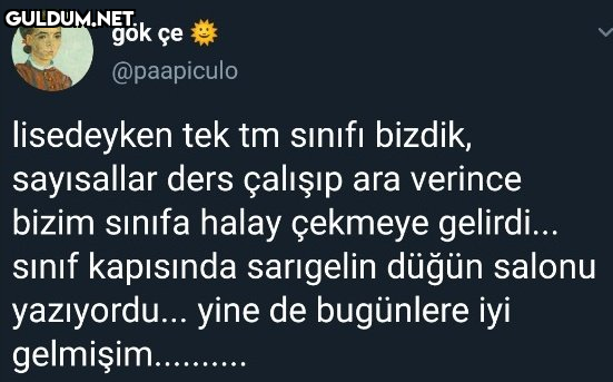 gök çe @paapiculo...