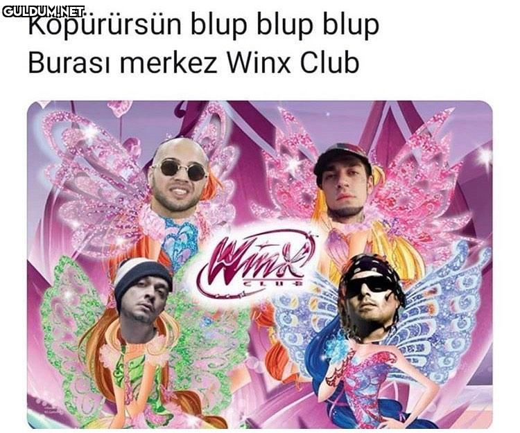 Köpürürsün blup blup blup...