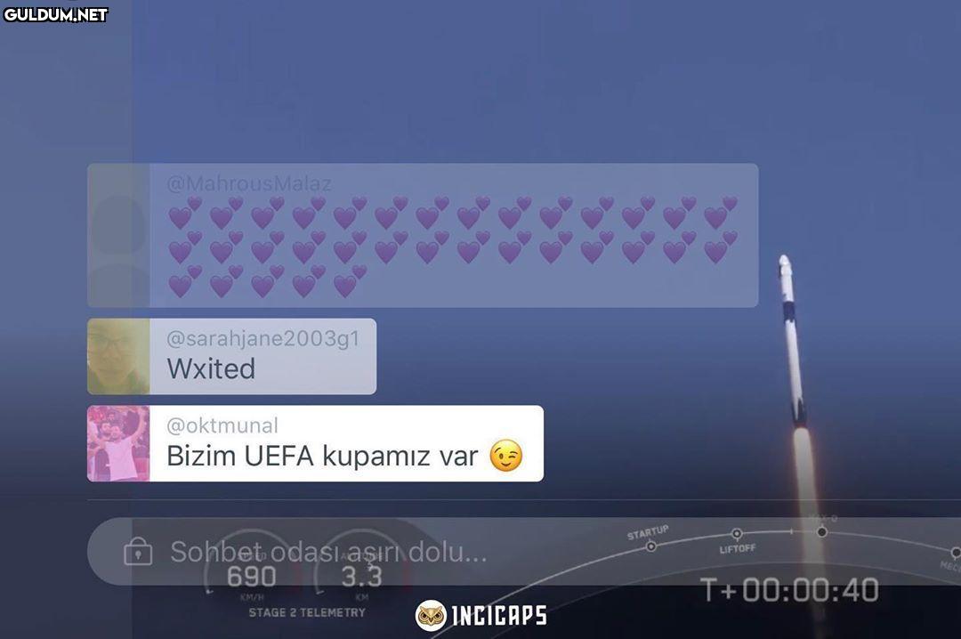 Uzaya roket gönderiyorlar...
