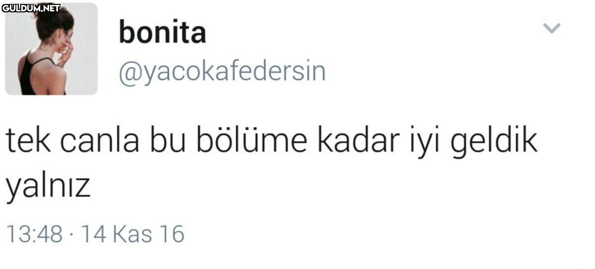 bonita @yacokafedersin tek...