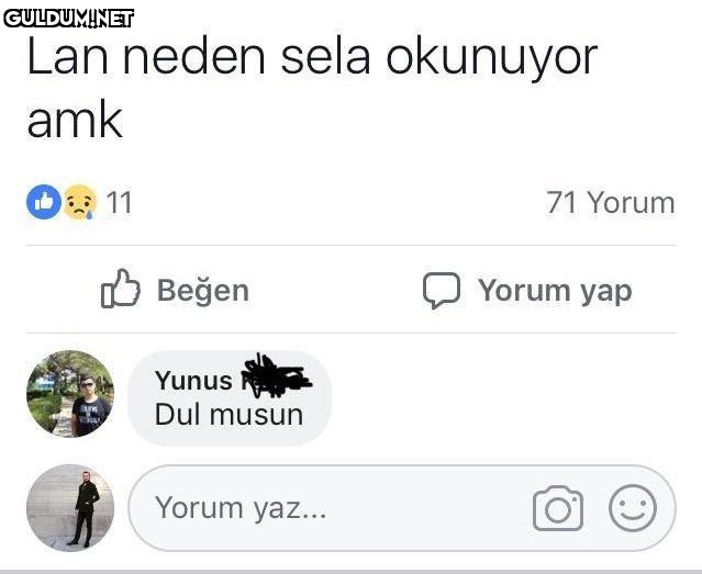 Lan neden sela okunuyor...