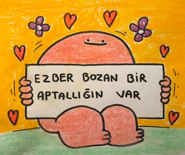 Tweet altı tepkisi.
Ezber...