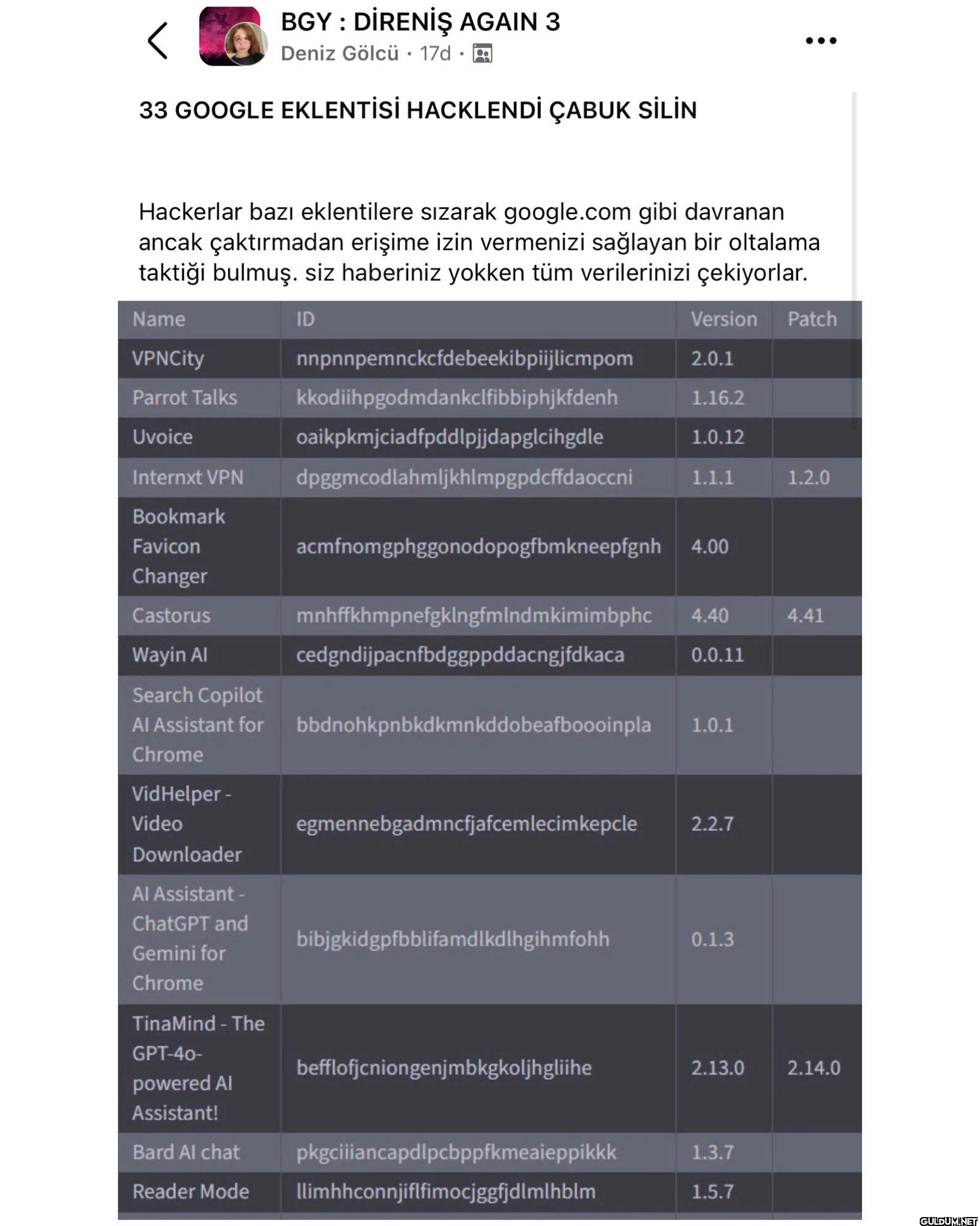 33 google eklentisi...