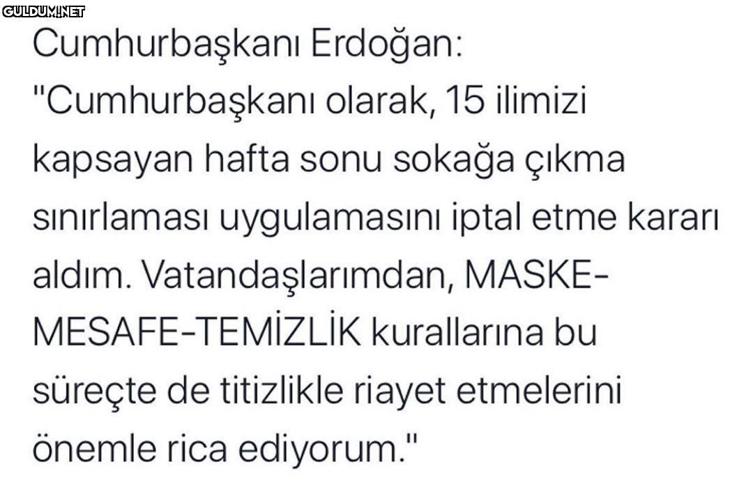 Yasak İPTAL OLDU #corona...