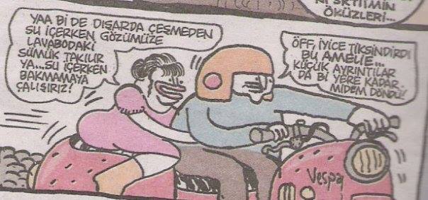 - yaa bi de dışarda...