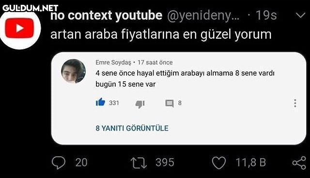 no context youtube...