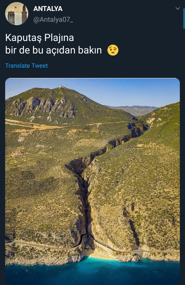 Kaputaş plajı