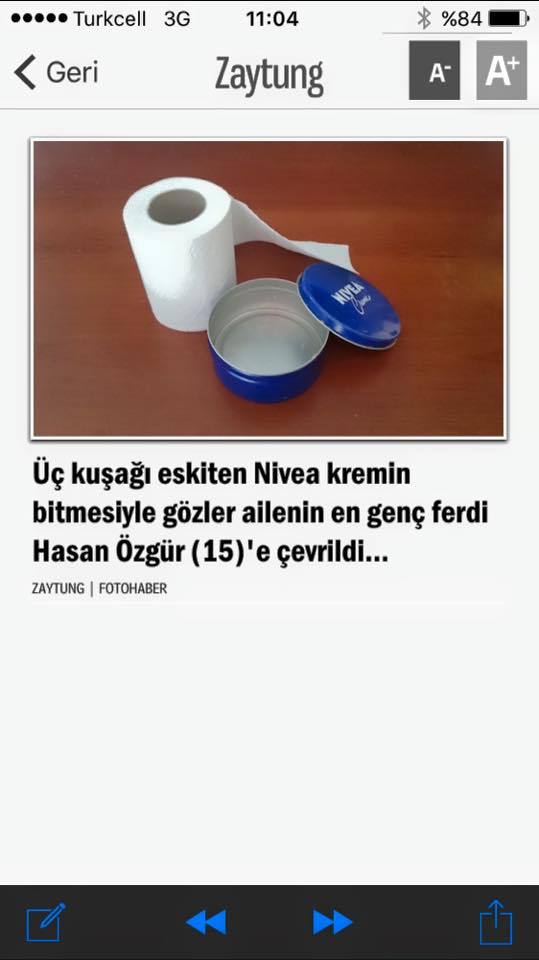Zaytung 
 Üç kuşağı...
