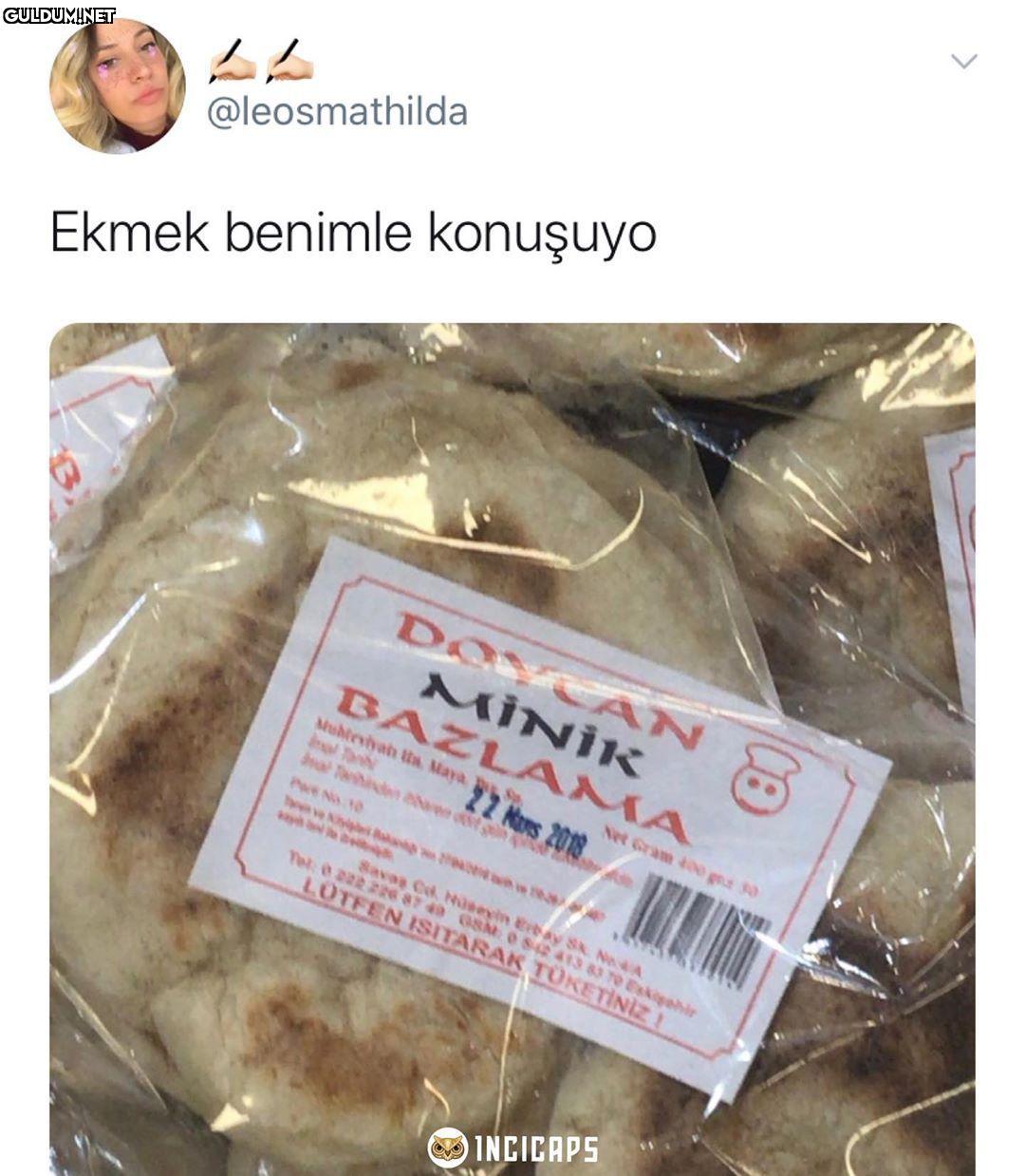 @leosmathilda Ekmek...