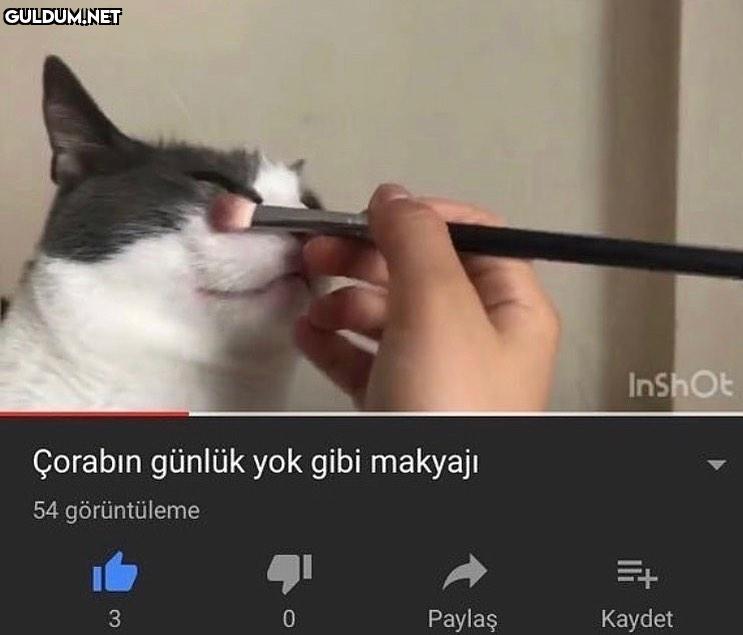 InShOt Çorabın günlük yok...
