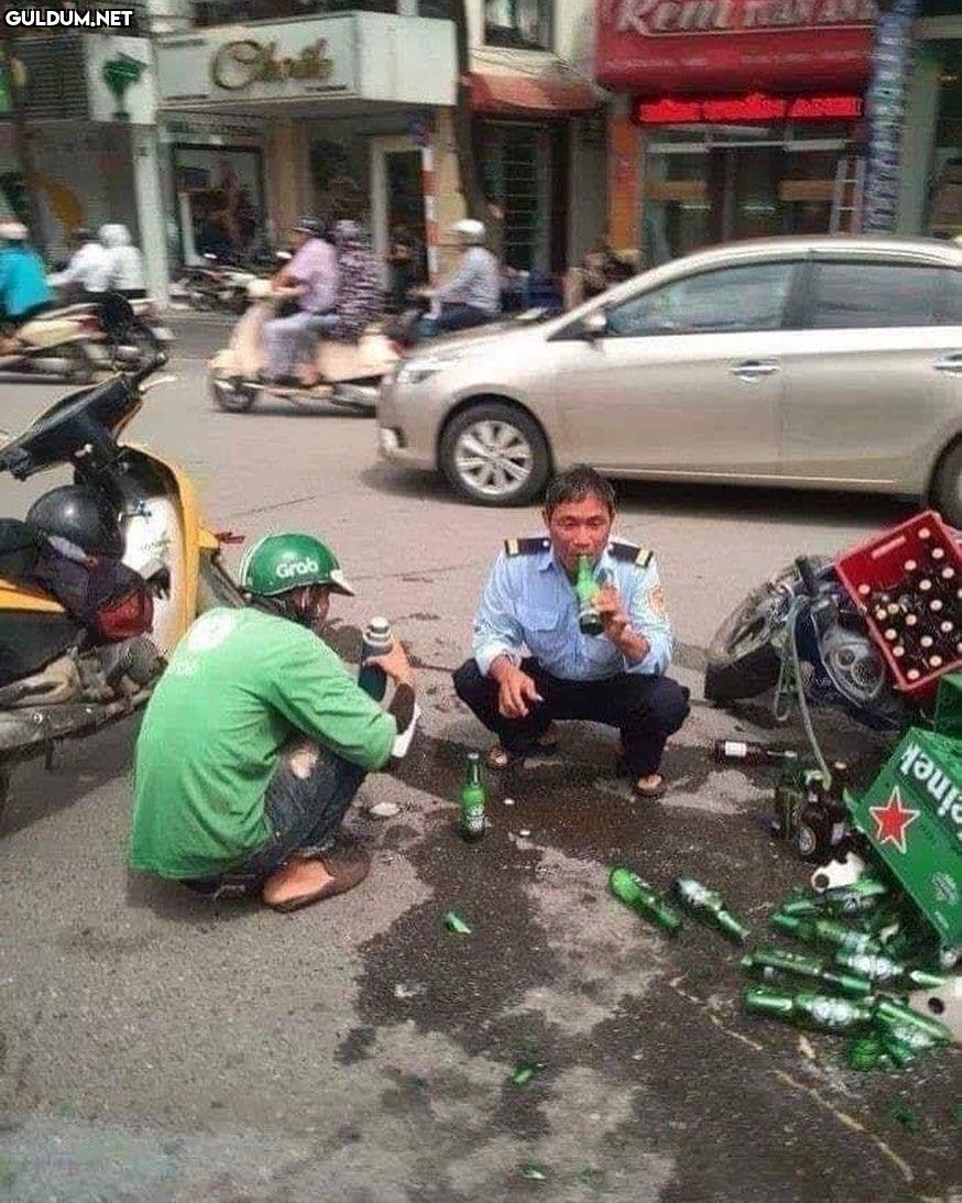 hatta bi de çay içtik....