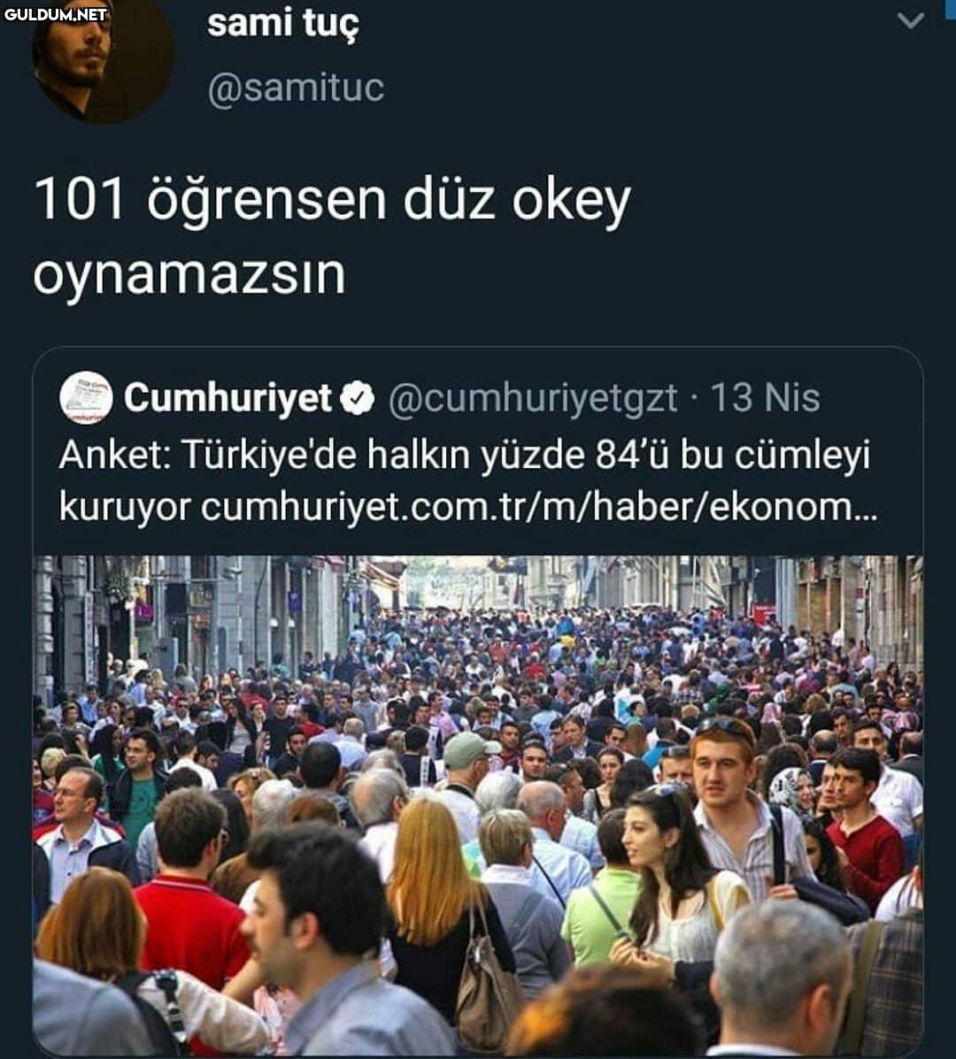 Çaya şeker atmayınca...