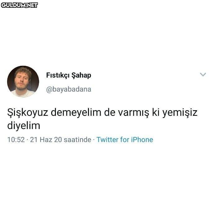Cok yedik demeyelim de...