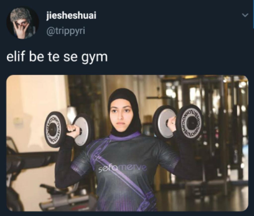 elif be te se gym.