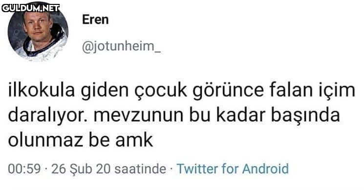 Bende ben bu yolları nasıl...