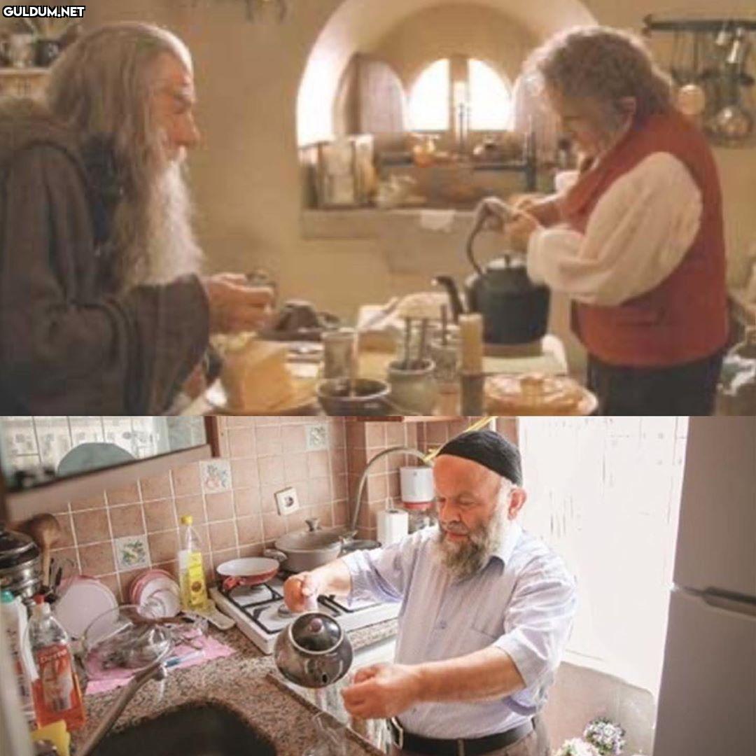 Gandalf Bilbo vs 155'i...