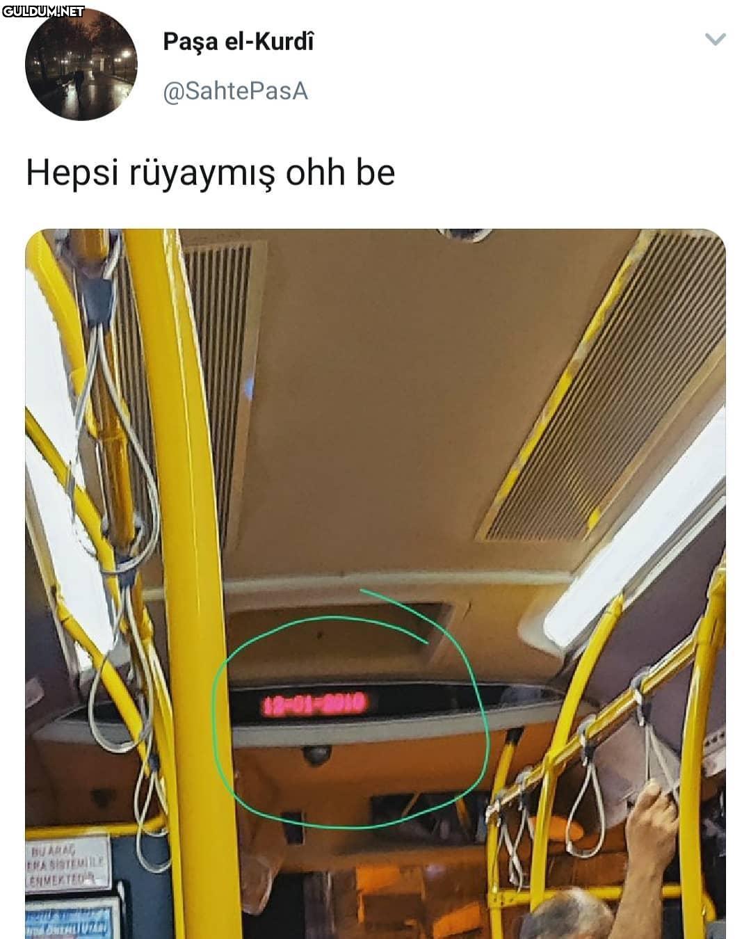 Beyefendinin maskesi de...