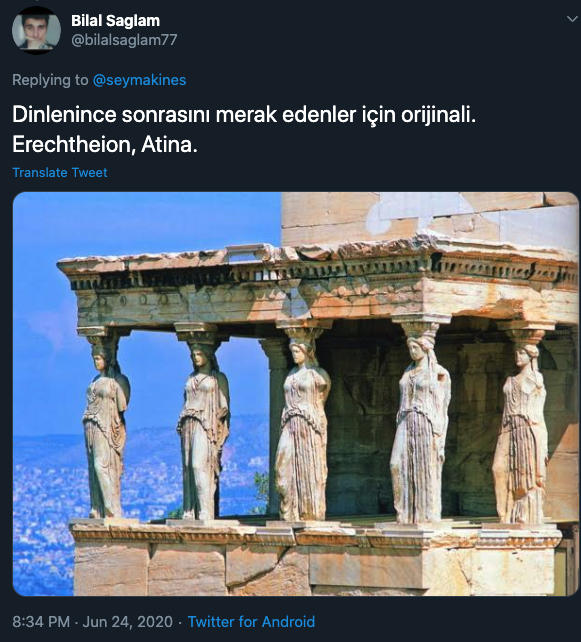 Ben biraz yoruldum....