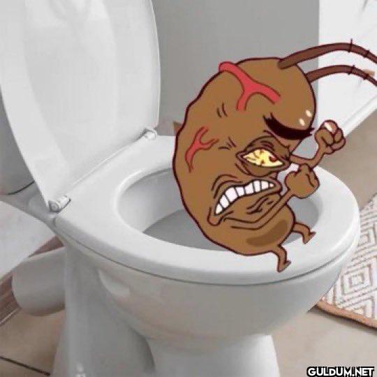 U ever be on the toilet...