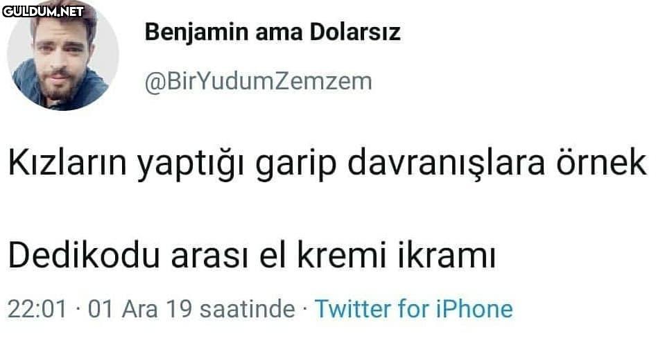 Erkeklerin muhabbet arası...