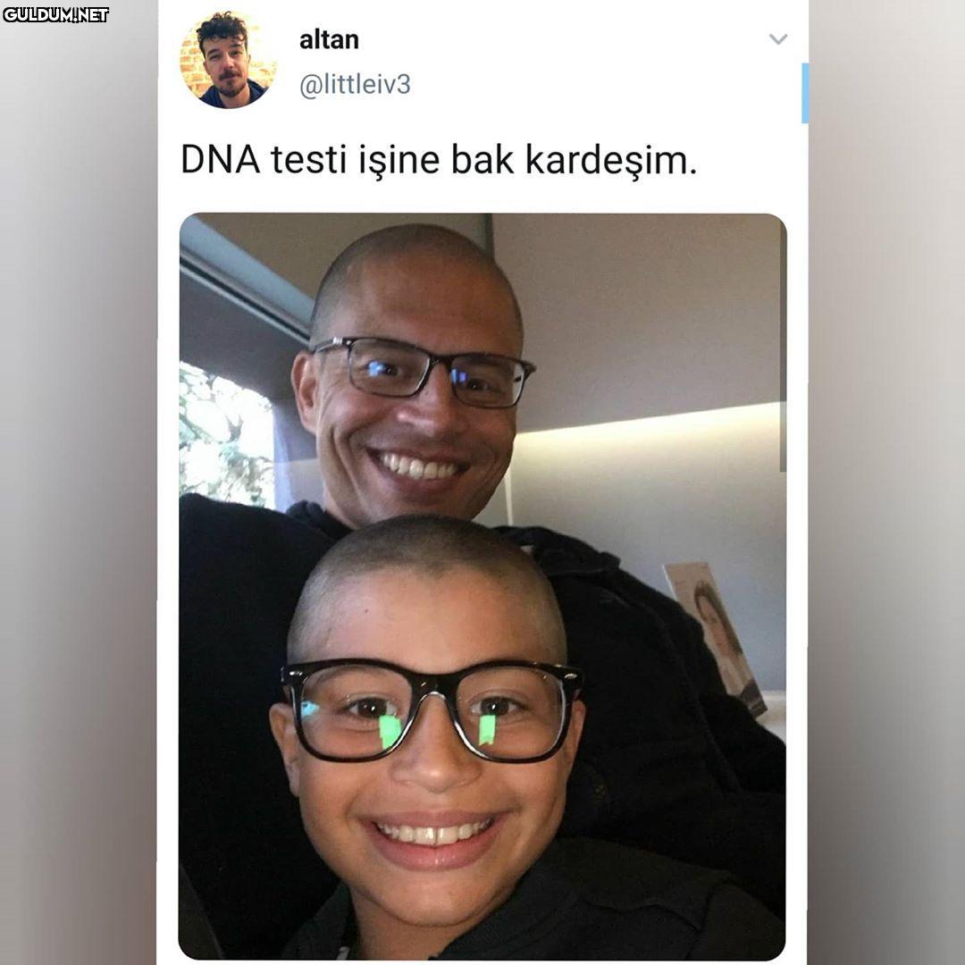 altan @littleiv3 DNA testi...