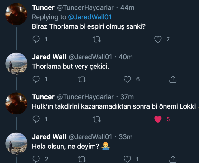 Jared wall yine formunda.