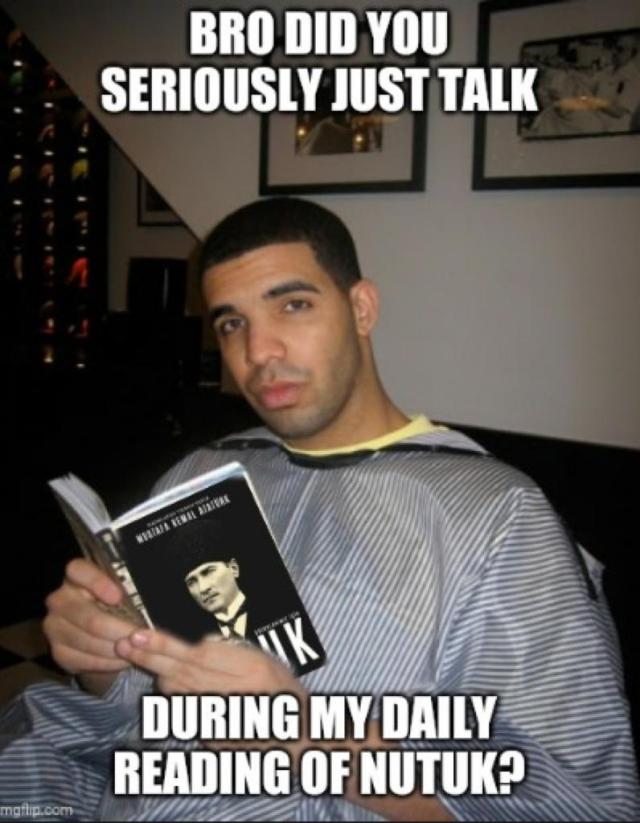 Drake: bro seriously did...