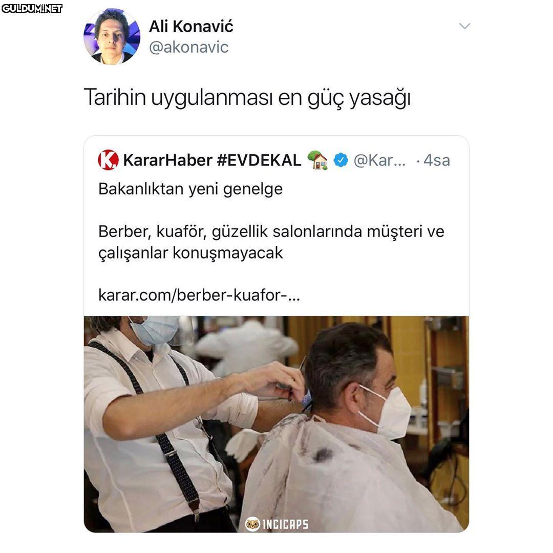Bizim berber futbol...