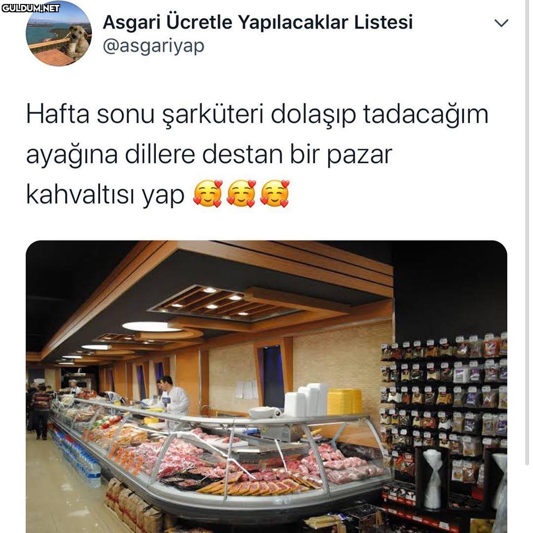 İyi pazarlar🥰🥰🥰 Asgari...