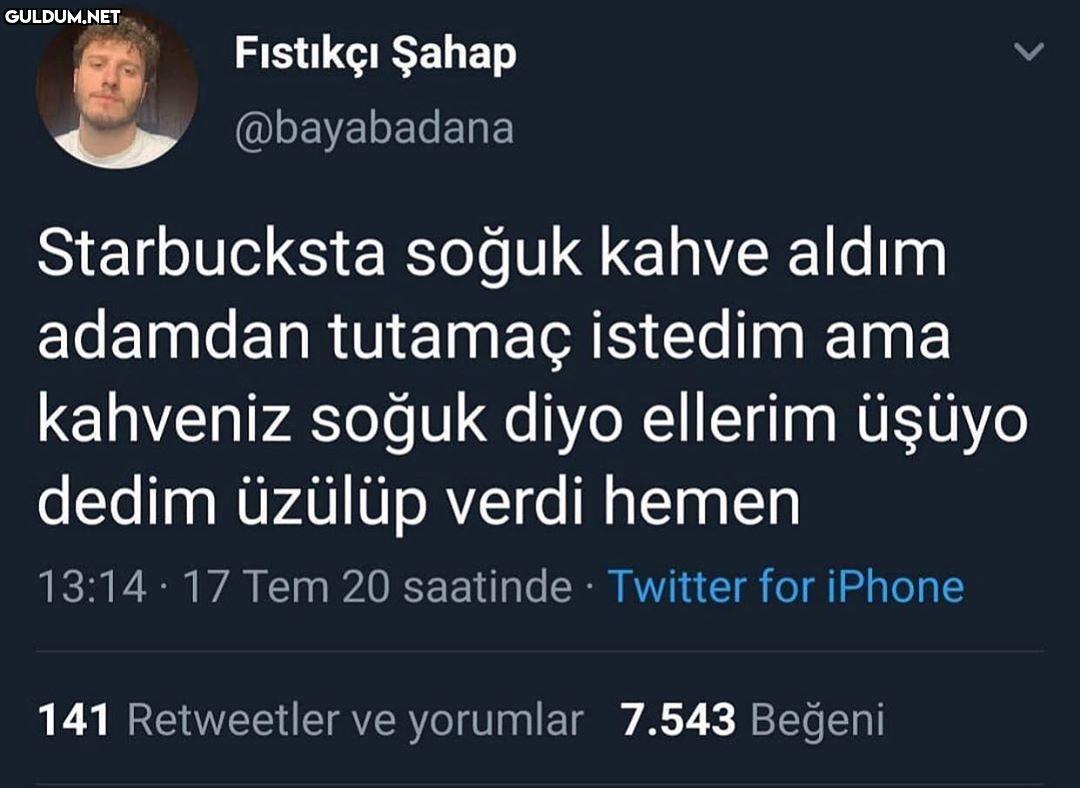 Sizi gidi starbucksçılar...