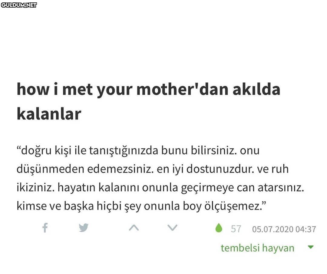 how i met your mother'dan...