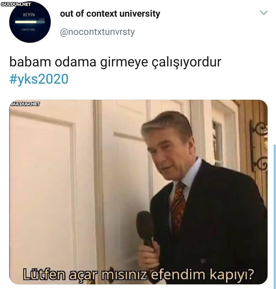 out of context university...