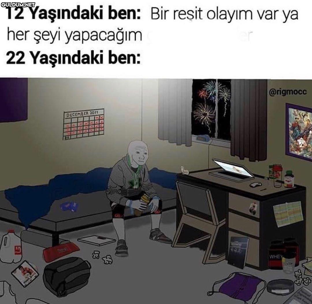 12 Yaşındaki ben: Bir...